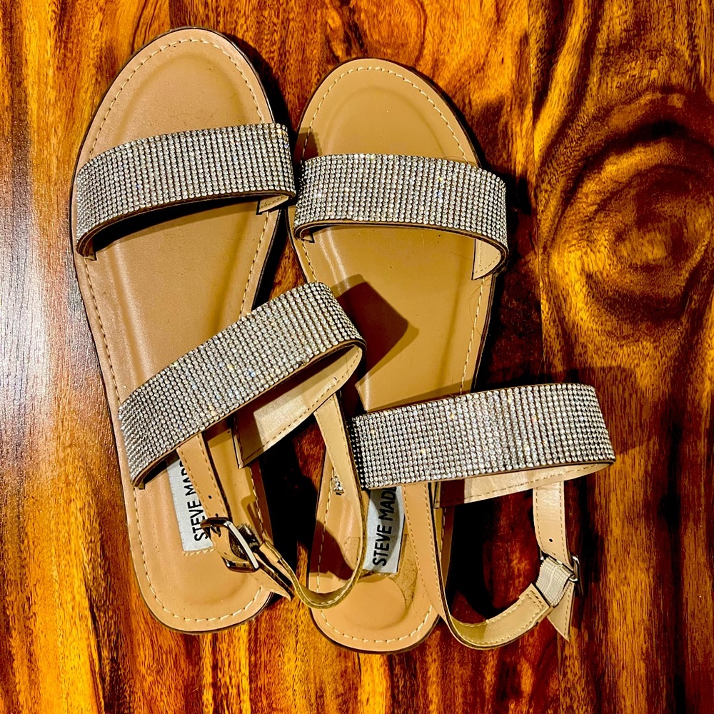 Steve Madden Rhinestone Sandals